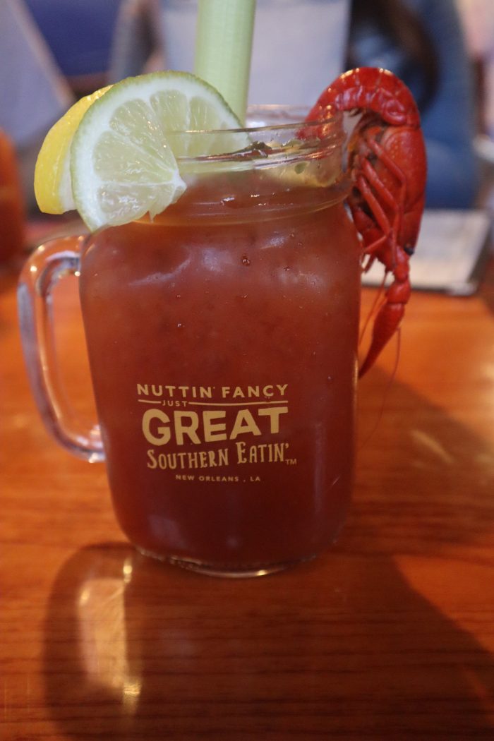 Crawfish Bloody Mary @ Daisey Dukes