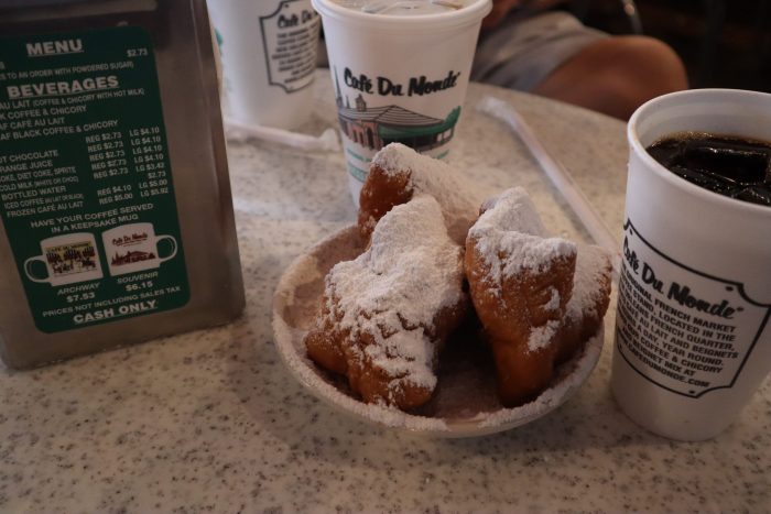 Beignets and Coffee @ Cafe Du Monde